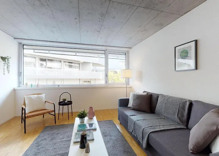 Bright And Luminous 2-bedroom-flat In Downtown Appartement Sion